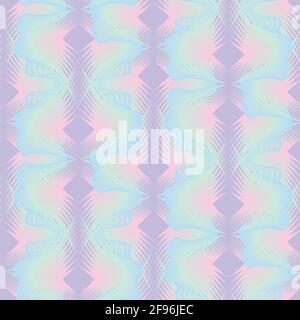 A pastel colors ogee seamless vector pattern Stock Vector