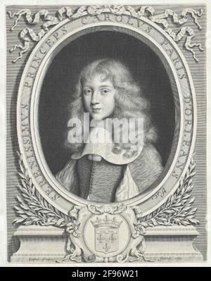 Karl Paris, Herzog von Orleans-Longueville. Stock Photo