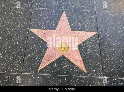 Hollywood, California, USA 14th April 2021 A general view of atmosphere of actress Eve Arden's Star on the Hollywood Walk of Fame on April 14, 2021 in Hollywood, California, USA. Photo by Barry King/Alamy Stock Photo Stock Photo
