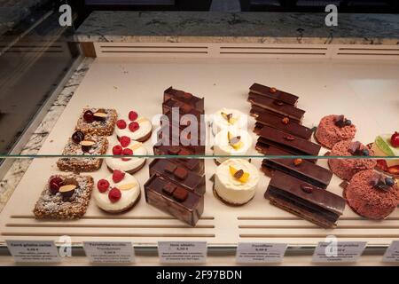 Patisserie Sebastien Degardin on Rue Saint Jacques Paris France Stock Photo