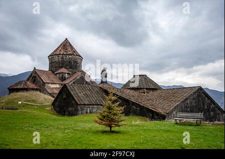 Haghpat monastery, a UNESCO world heritage site in the Lori province of Armenia Stock Photo