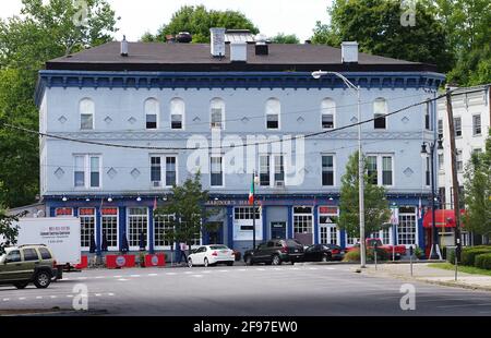 Scenes along the Hudson River in and around Kingston , New York.USA Stock Photo