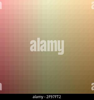 Abstract Low Polygon color Generative Art background illustration Stock Vector
