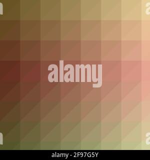 Abstract Low Polygon color Generative Art background illustration Stock Vector