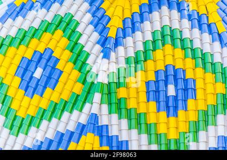 Detail Of Roof On The Basilica, Zaragoza, Spain Stock Photo - Alamy