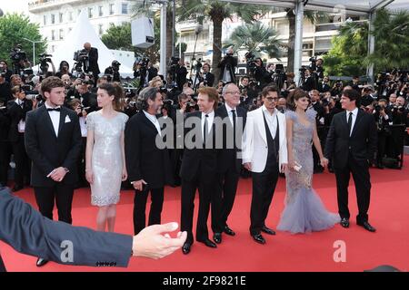 Cannes, France. 14 May 2011 Premiere film Pirates of the Caribbean during 64th Cannes Film Festival Stock Photo