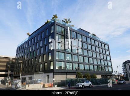 Hollywood, California, USA 14th April 2021 A general view of atmosphere of The Godfrey on April 14, 2021 in Hollywood, California, USA. Photo by Barry King/Alamy Stock Photo Stock Photo