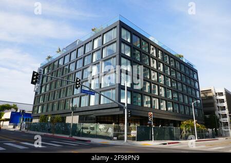 Hollywood, California, USA 14th April 2021 A general view of atmosphere of The Godfrey on April 14, 2021 in Hollywood, California, USA. Photo by Barry King/Alamy Stock Photo Stock Photo