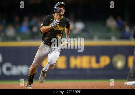 This is a 2021 photo of Adam Frazier of the Pittsburgh Pirates baseball  team. This image reflects the Pittsburgh Pirates active roster as of  Tuesday, Feb. 23, 2021 when this image was