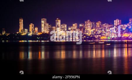 View at Mumbai, Maharashtra, India. Stock Photo