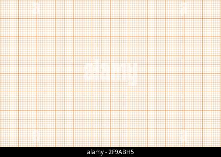 Millimeter graph paper grid. Abstract squared background. Geometric pattern for school, technical engineering line scale measurement. Lined blank for Stock Vector