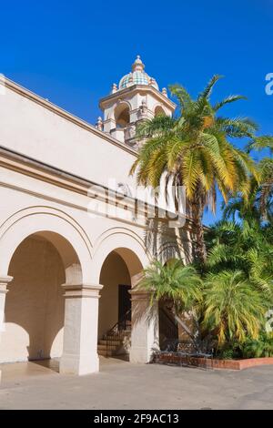 Casa del Prado Theater, Balboa Park, San Diego, California, USA Stock Photo