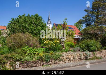 Church, Stemwede-Levern, municipality of Stemwede, North Rhine-Westphalia, Germany, Europe Stock Photo