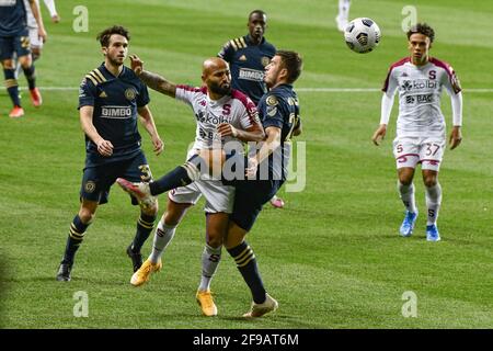 The Philadelphia Union professional football soccer team and