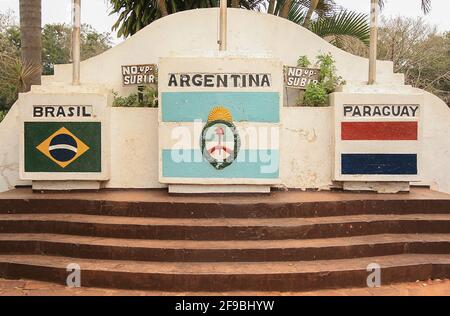 country flag on the wall Stock Photo