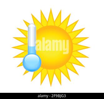 https://l450v.alamy.com/450v/2f9bjg3/sunny-weather-climate-winter-cold-temperature-thermometer-illustration-2f9bjg3.jpg