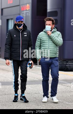 Gwen Lagrue, Head of Mercedes AMG Driver Development (Left) and Jos ...