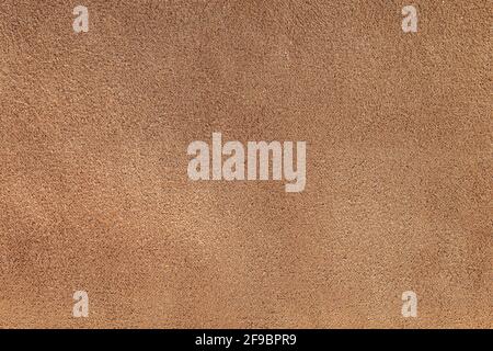 Background canvas fabric velvet in brick red color Stock Photo