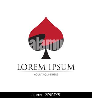 Ace logo vector illustration design template Stock Vector