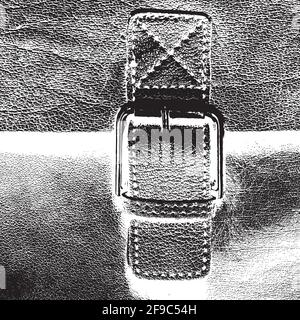 Leather Overlay Texture Stock Vector