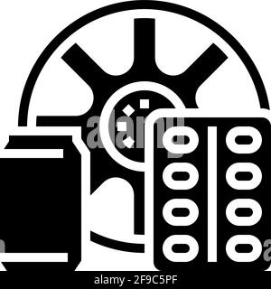 products from aluminium line icon vector illustration Stock Vector