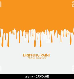 abstract background splashing dripping paint illustration Stock Vector