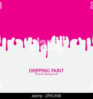 abstract background splashing dripping paint illustration Stock Vector
