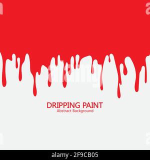 abstract background splashing dripping paint illustration Stock Vector