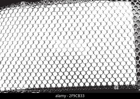 Distressed Grid Texture Stock Vector
