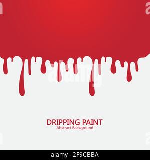 abstract background splashing dripping paint illustration Stock Vector