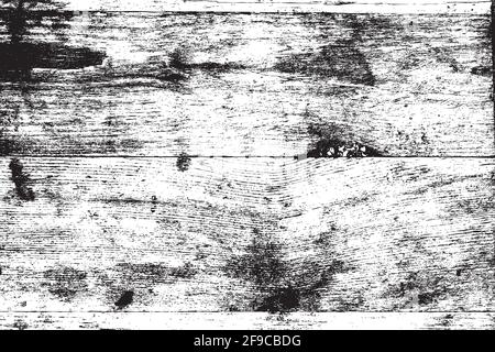 Dry Wooden Texture Stock Vector