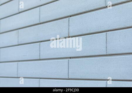 Brick wall texture surface side view Stock Photo