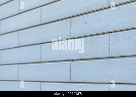 Brick wall texture surface side view Stock Photo