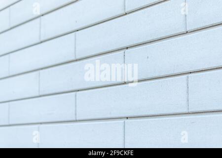 brick surface viewed from the side Stock Photo