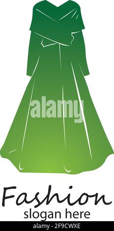 long dress long muslim dress arabic abaya.luxury women fashion.muslim clothes-vector stock Stock Vector