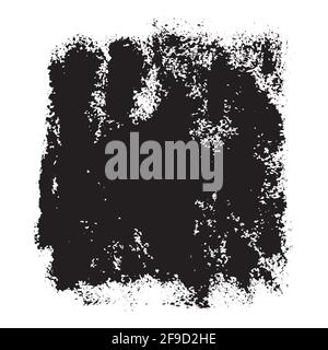 Paintbrush Black Background Stock Vector