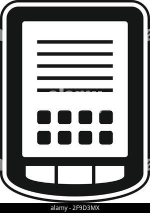 Tablet operating system icon, simple style Stock Vector