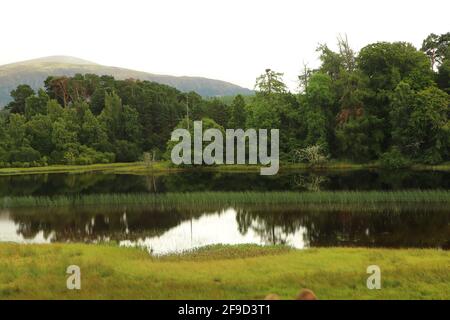 In and around Loch Insh Stock Photo