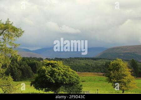 In and around Loch Insh Stock Photo