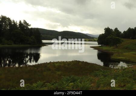 In and around Loch Insh Stock Photo