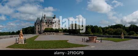 The Biltmore Estate, a historic house museum located near Asheville, North Carolina Stock Photo