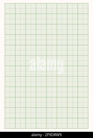 green graph paper a4