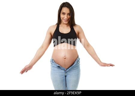 Too tight trousers Stock Photo - Alamy