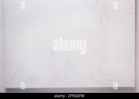 white wooden or putty background, wall or floor surface texture Stock Photo