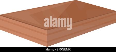 Plywood icon. Cartoon of Plywood vector icon for web design isolated on white background Stock Vector