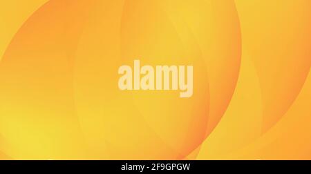 Abstract orange background with wavy lines - Vector illustration Stock Vector