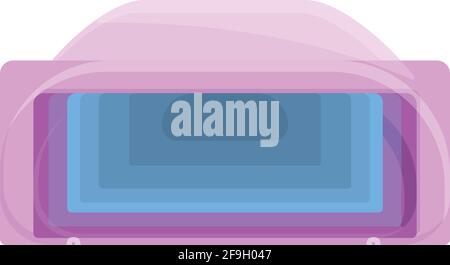 Control uv lamp icon. Cartoon of Control uv lamp vector icon for web design isolated on white background Stock Vector