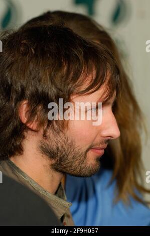 Singer James Blunt attends arrivals for Global Green USA Pre-Oscar Celebration to Benefit Global Warming  at The Avalon on February 21, 2007 in Hollywood, California. Stock Photo