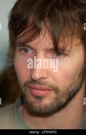 Singer James Blunt attends arrivals for Global Green USA Pre-Oscar Celebration to Benefit Global Warming  at The Avalon on February 21, 2007 in Hollywood, California. Stock Photo