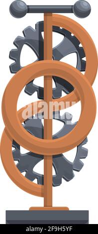 Perpetual motion wheel ball icon. Cartoon of Perpetual motion wheel ...